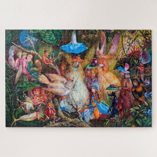 The Fairies' Favourite, John Anster Fitzgerald Jigsaw Puzzle (Horizontal)