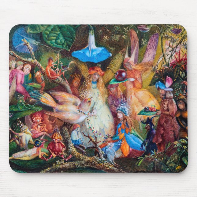 The Fairies' Favourite, John Anster Fitzgerald Mouse Pad (Front)