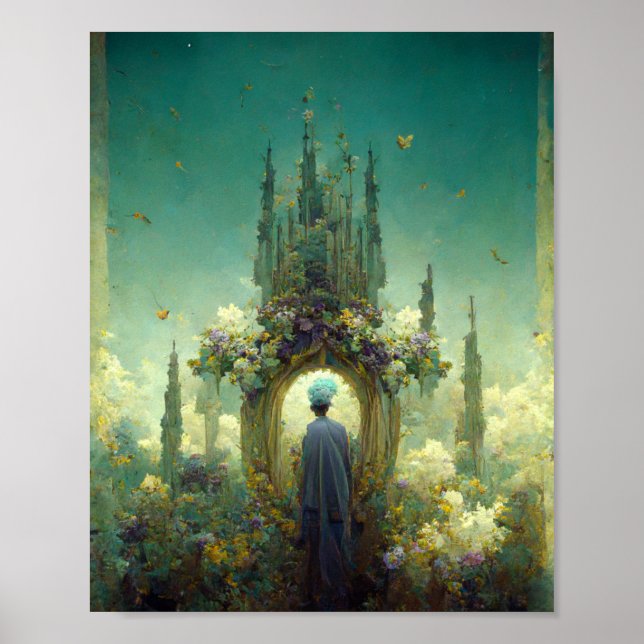 The Fairy Altar Fantasy Art Poster (Front)