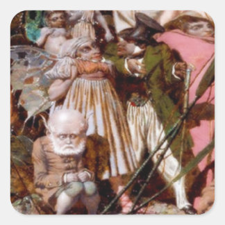 The Fairy Feller's Master-Stoke Square Sticker