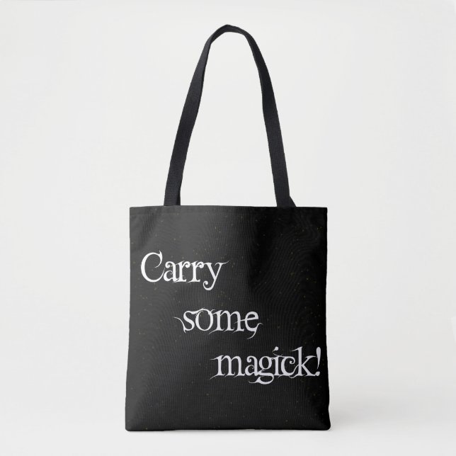 The Fairy Fly | Carry Some Magick Tote Bag (Front)
