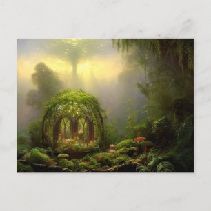 The Fairy Gazebo Fantasy Art Postcard