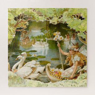“The Fairy Lake” by E S Hardy Jigsaw Puzzle