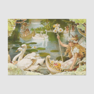 “The Fairy Lake” by E S Hardy Tissue Paper
