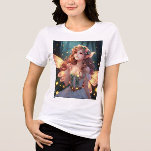 The Fairy Queen's Blessing Canvas Women's T-Shirt Tri-Blend Shirt