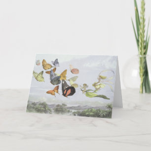 The Fairy Queen's Carriage   Elf World Card