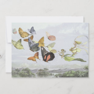 The Fairy Queen's Carriage   Elf World Thank You Card