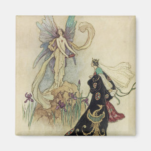 The Fairy There Welcomed Her Majesty Magnet