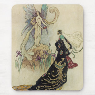 The Fairy There Welcomed Her Majesty Mouse Pad