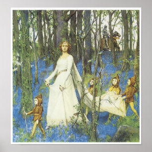 The Fairy Woods, 1903 Poster