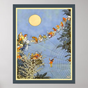 The Fairy's Birthday by William Heath Robinson Poster