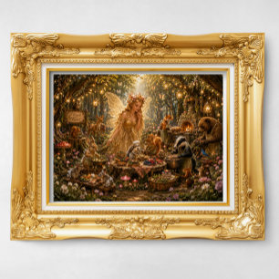 The Fairy's Enchanted Woodland Feast Poster