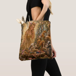 The Fairy's Enchanted Woodland Feast Tote Bag