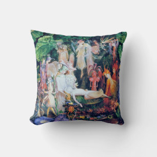 The Fairy's Funeral, John Anster Fitzgerald Cushion