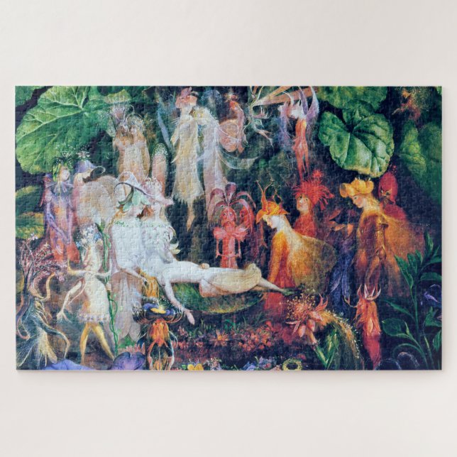 The Fairy's Funeral, John Anster Fitzgerald Jigsaw Puzzle (Horizontal)