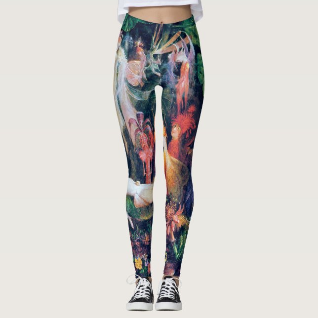 The Fairy's Funeral, John Anster Fitzgerald Leggings (Front)