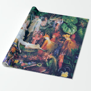 The Fairy's Funeral, John Anster Fitzgerald Wrapping Paper