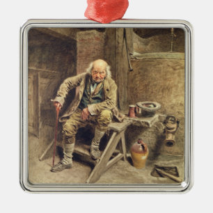 The Faithful Old Servant Metal Ornament