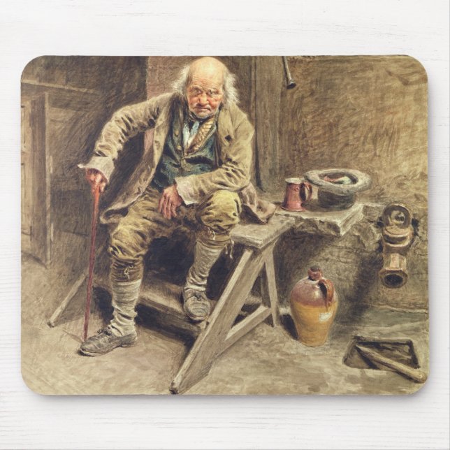 The Faithful Old Servant Mouse Pad (Front)