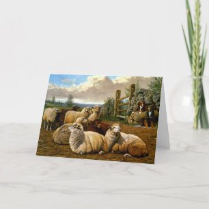 The faithful shepherds card