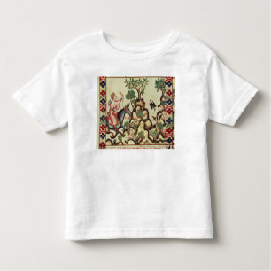 The Falcon Hunt, from the manuscript Toddler T-Shirt
