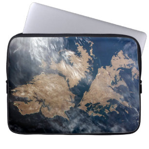 The Falkland Islands (Islas Malvinas). Laptop Sleeve