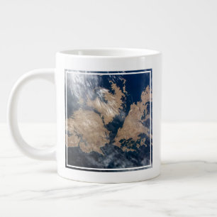 The Falkland Islands (Islas Malvinas). Large Coffee Mug