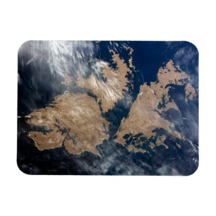 The Falkland Islands (Islas Malvinas). Magnet