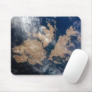 The Falkland Islands (Islas Malvinas). Mouse Pad