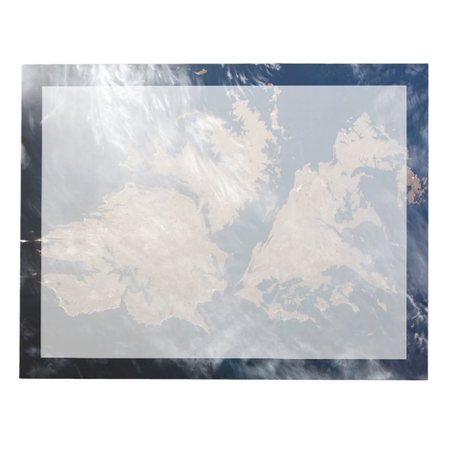 The Falkland Islands (Islas Malvinas). Notepad (Front)