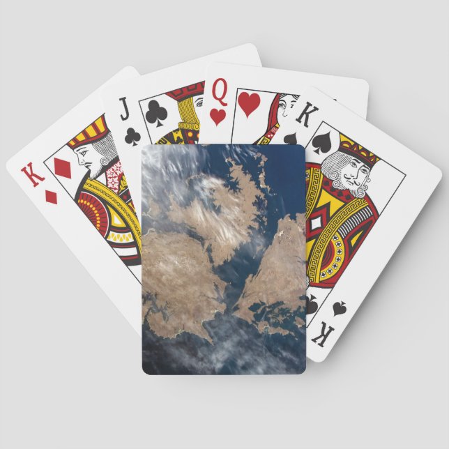 The Falkland Islands (Islas Malvinas). Playing Cards (Back)