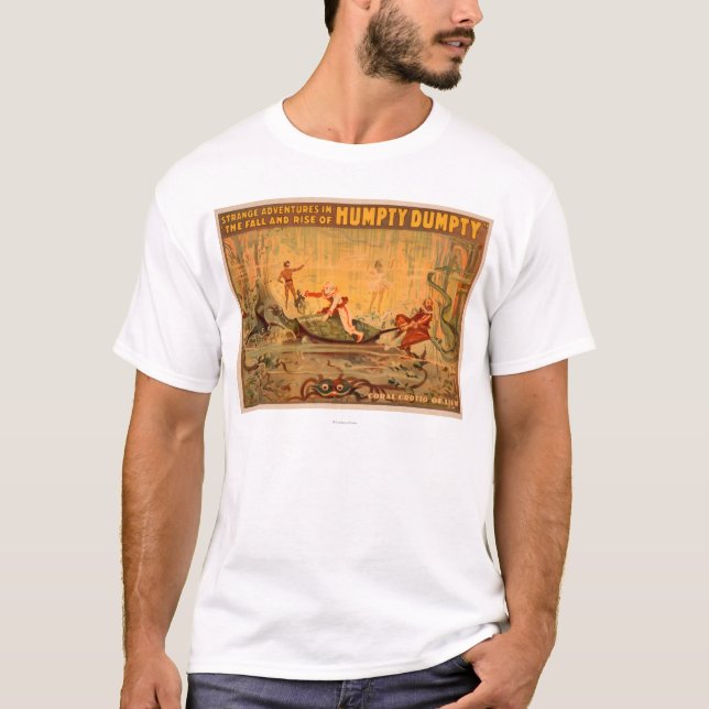 The fall and rise of Humpty Dumpty Theatre T-Shirt (Front)