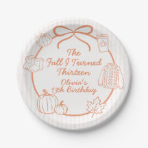 The Fall I Turned Thirteen Autumn 13th Birthday