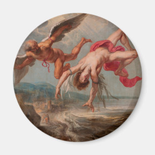 The Fall of Icarus (by Jacob Peter Gowy) Magnet