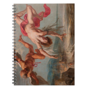 The Fall of Icarus (by Jacob Peter Gowy) Notebook