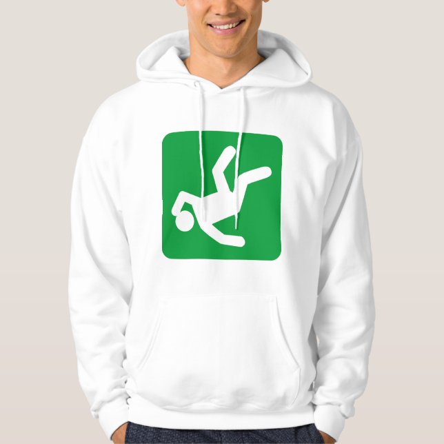 The Fall of Man - Grass Green Hoodie (Front)