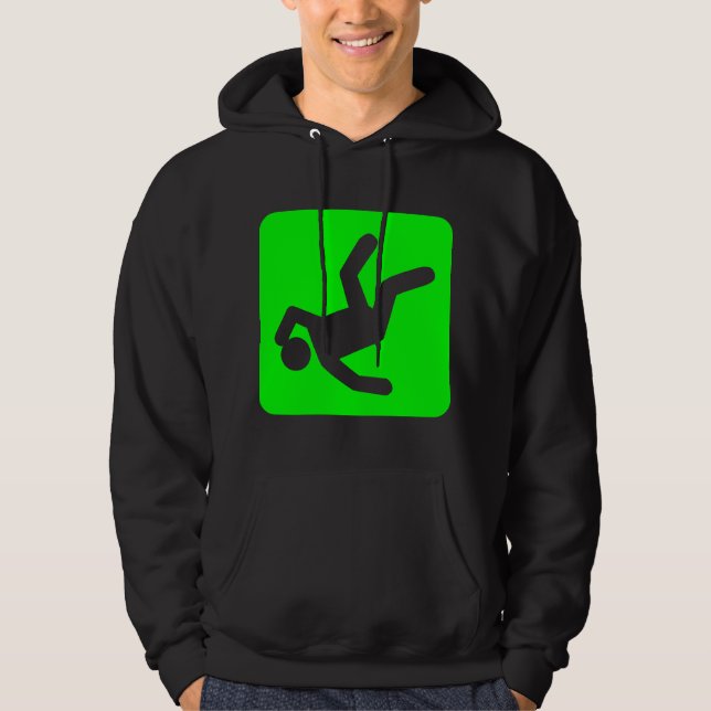 The Fall of Man - Green Hoodie (Front)