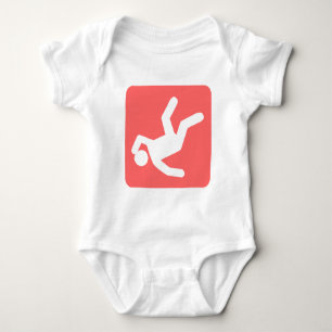 The Fall of Man - Tropical Pink Baby Bodysuit