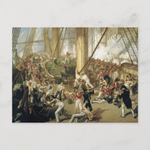 The Fall of Nelson Postcard