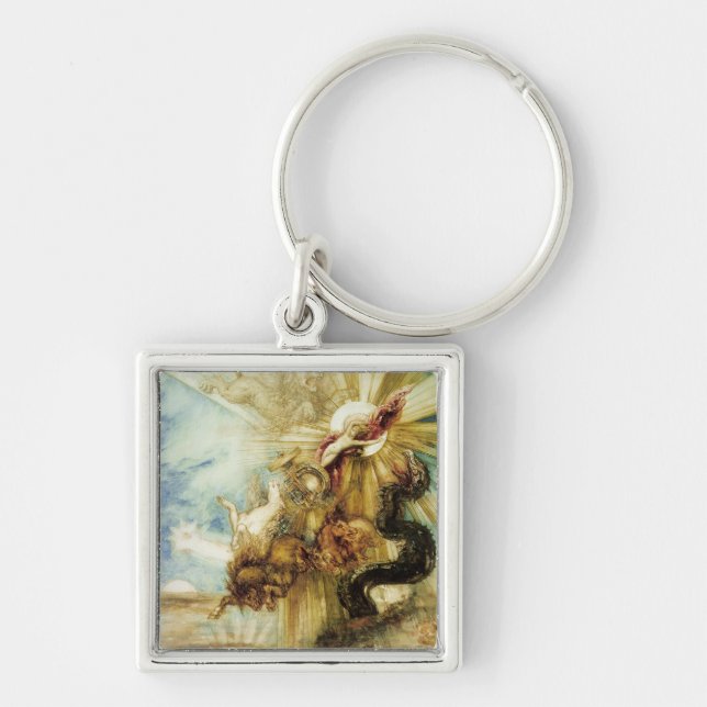 The Fall of Phaethon (w/c on paper) Key Ring (Front)