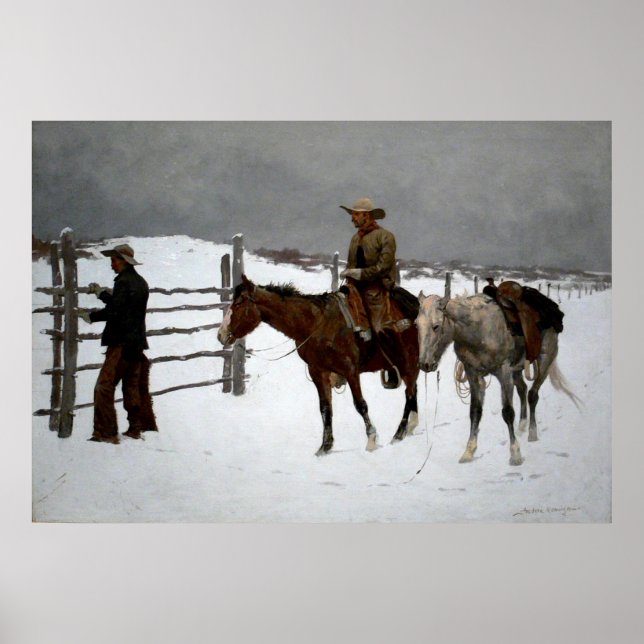 The Fall of the Cowboy Poster (Front)