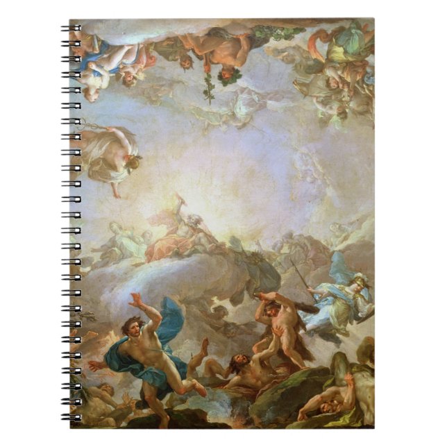 The Fall of the Giants besieging Olympus, 1764 (oi Notebook (Front)