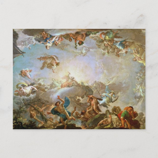 The Fall of the Giants besieging Olympus, 1764 (oi Postcard (Front)