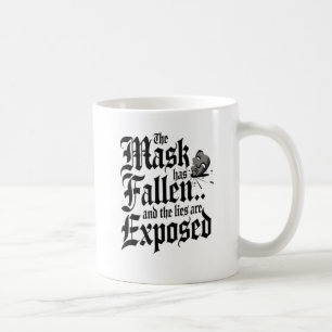 The Fall of the Humanity Mask Coffee Mug