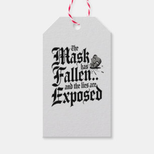 The Fall of the Humanity Mask Gift Tags