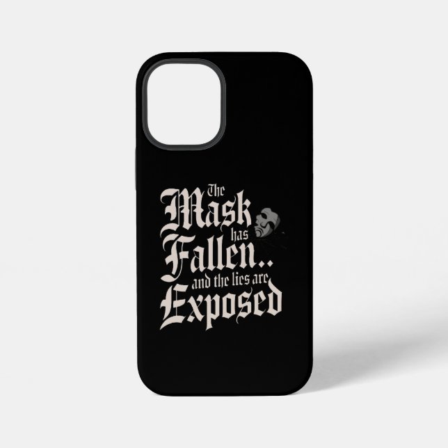 The Fall of the Humanity Mask iPhone Case (Back)