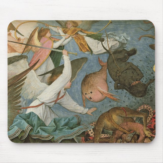 The Fall of the Rebel Angels, 1562 Mouse Pad (Front)