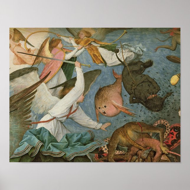 The Fall of the Rebel Angels, 1562 Poster (Front)