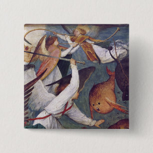 The Fall of the Rebel Angels 15 Cm Square Badge