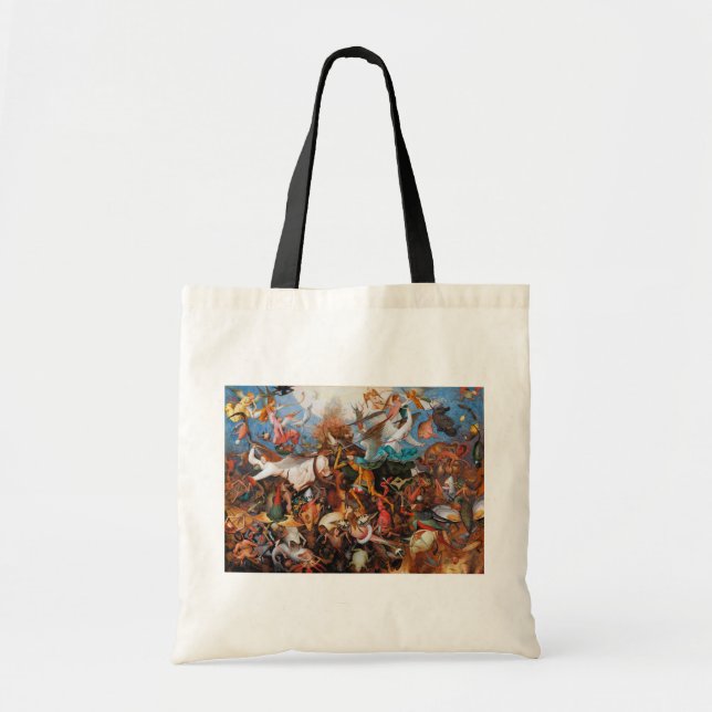 The Fall of the Rebel Angels, Pieter Bruegel Tote Bag (Front)
